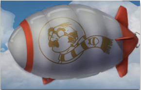The Blimp Pilots Logo