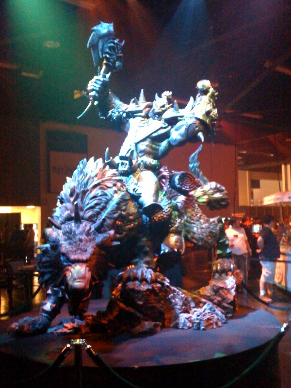 Picture of statue from Blizzard's Irvine Campus! Picture of statue from Blizzard's Irvine Campus!