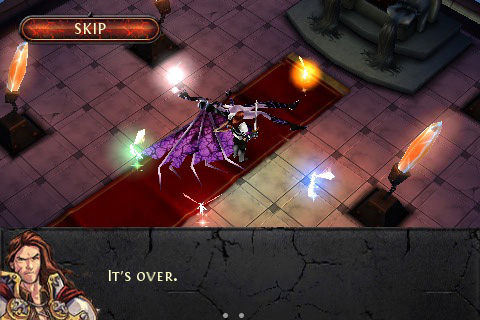 Dungeon Hunter End Screen