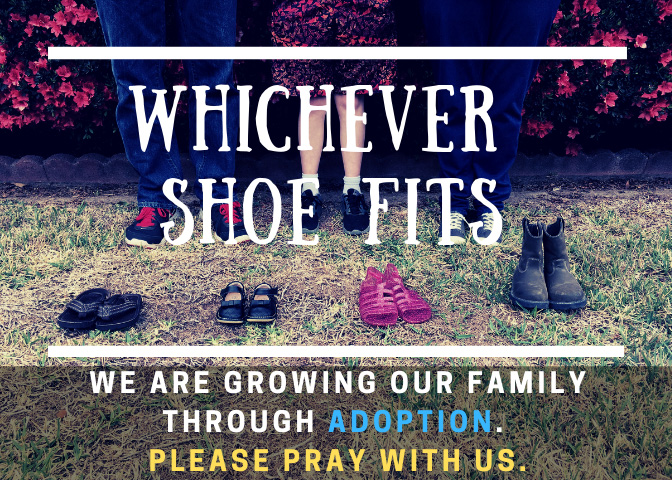 Growing our family through adoption.
